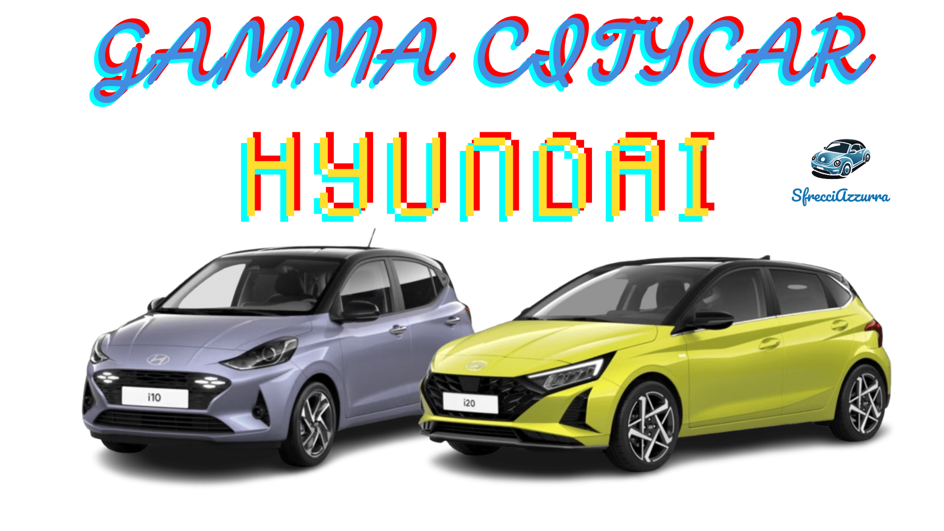 La gamma citycar Hyundai a noleggio lungo termine