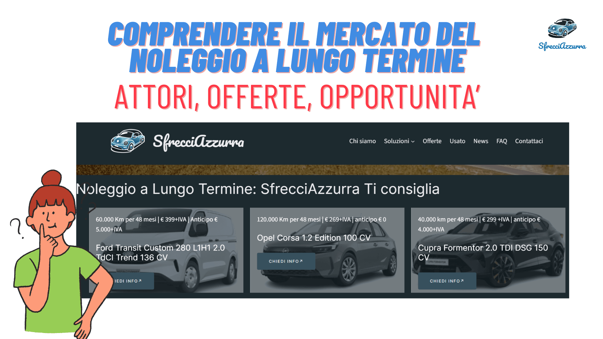 Il complesso mercato del noleggio a lungo termine – attori e dinamiche