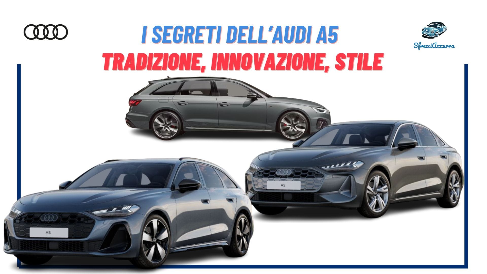 I segreti della nuova Audi A5