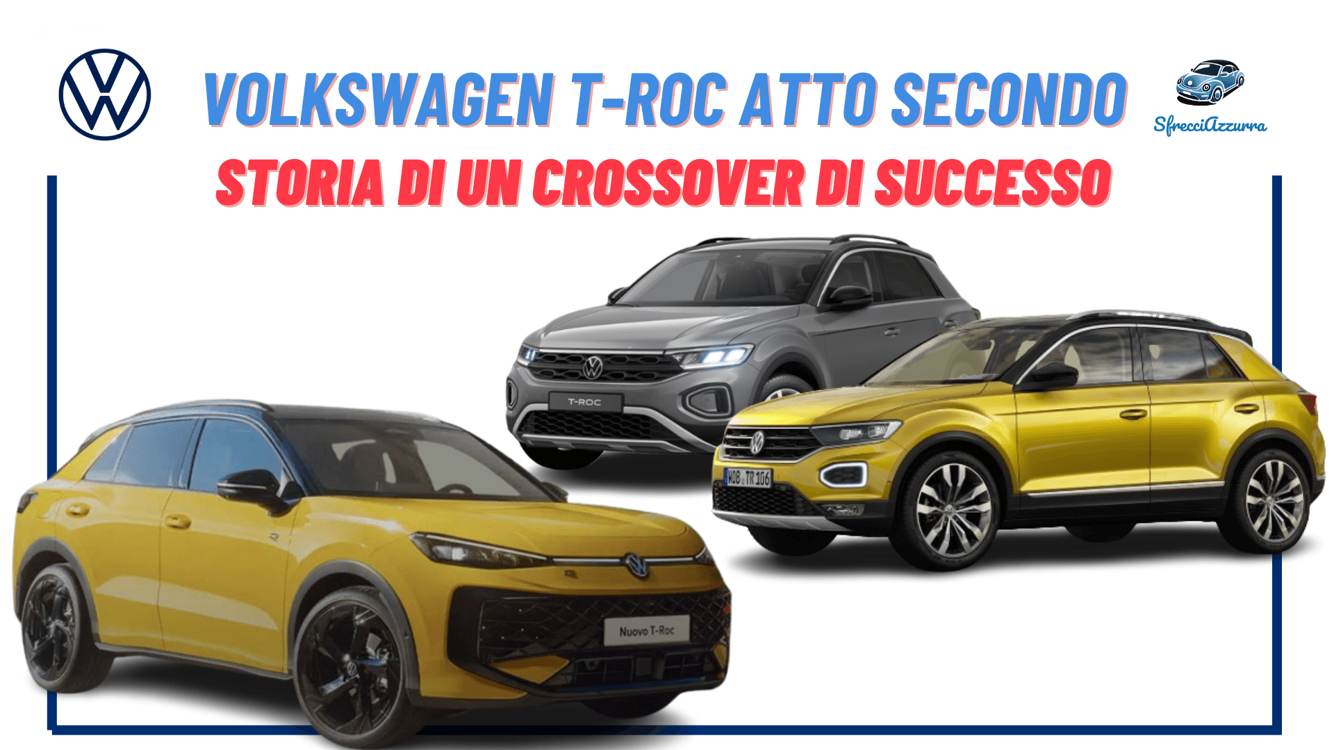 Nuovo Volkswagen T-Roc – La riconferma di un successo